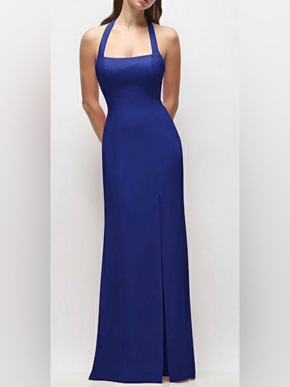 Lulu's Cobalt Blue Cross-Back Maxi